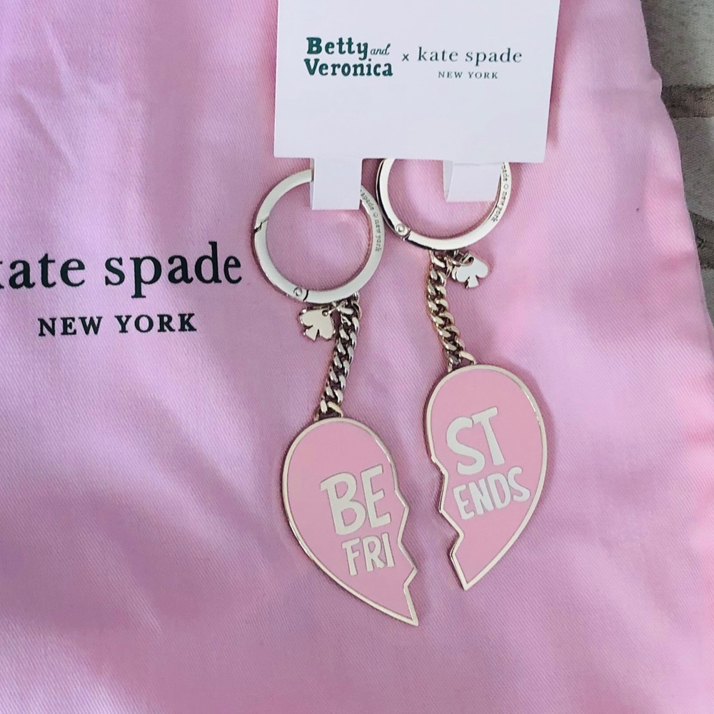 Kate spade Best Friends keychain